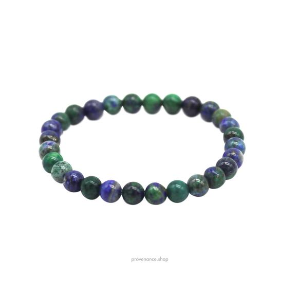 🔴 Bracelet - Lapis Chrysocolla 6mm. - Picture 1 of 1